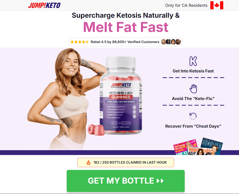 Jump Keto Gummies Order Page